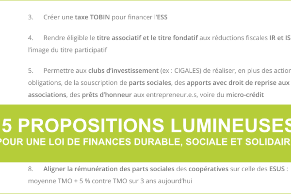 FINACOOP et la loi finance